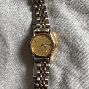 Seiko Women’s Gold and Silver Classic Watch